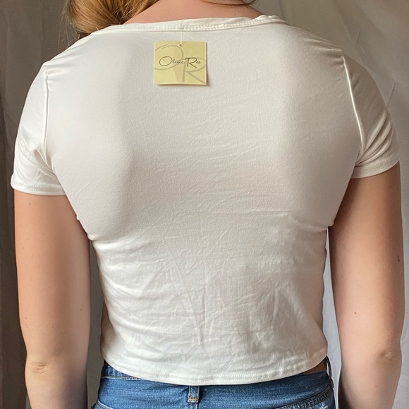 NWT Cropped Shirt - Picture 2 of 2